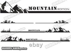 Motorhome Camper van 043 Mountain graphics stickers Crafter Mercedes Sprinter