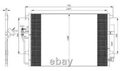 NRF Air Con Condenser fits VW Crafter 30-35 Crafter 30-50 Mercedes Sprinter 35