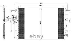 NRF Air Con Condenser fits VW Crafter 30-35 Crafter 30-50 Mercedes Sprinter 35