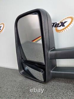 Original Mercedes W906 Sprinter Side Mirror Left Without Flashing Light Extra Long