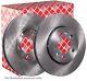 Pair Of Blue Print Front Vented Brake Discs For Mercedes Sprinter Vw Crafter