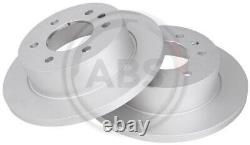 Pair of Rear Brake Discs for Mercedes-Bens Sprinter, VW Crafter A. B. S. 17732