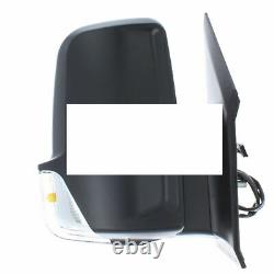 Right Wing Mirror Electric Heated Short for Mercedes Sprinter VW Crafter 06-18