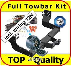 Towbar & Electric 7pin 12N for VW Crafter Bus Box MWB / LWB 2006 onwards