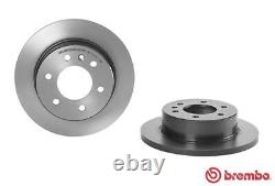 VW CRAFTER 30-50 Box Brembo Coated Brake Discs Rear 2006-2016 Pair