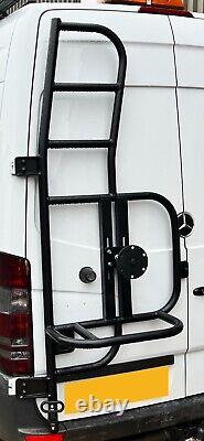 VW Crafter / Mercedes Sprinter/ MAN TGE Wheel Carrier Ladder Combo (Aluminium)