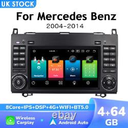 Viano Sprinter Vw Crafter Mercedes Vito Sat Nav Android 12 Bt Wifi Radio