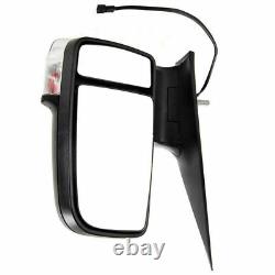 Vw Crafter 2006-2017 Electric Short Arm Wing Mirror Pair Both O/S N/S Right Left